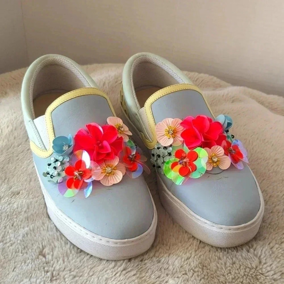 Sophia Webster Lilico Sequin Adele Sneaker - Picture 1 of 9
